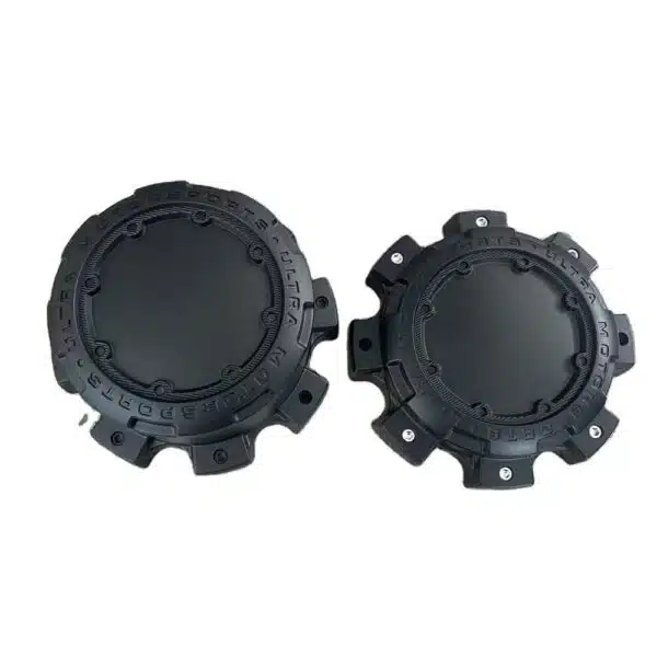 4pcs Set 8×200 Dually Front/Rear Trailer Wheels Snap On Center Caps 210mm – 89-9898R - Image 4