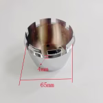 4pcs Set 69mm Snap On Chrome Wheel Center Caps – SR011 - Image 8