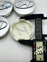 Hyundai Hub Center Caps - Set of 4 Silver 57mm - Image 2