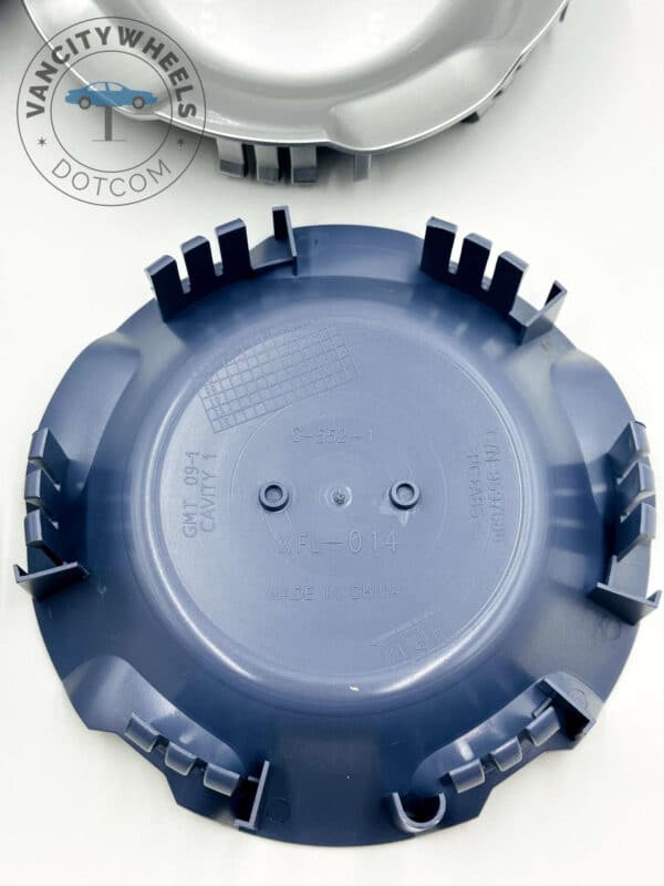 Set Of 4 Silver No Logo Alloy Wheel Center Caps 181mm, Silver Center Hub Caps For Chevrolet Cars 181mm - Image 3