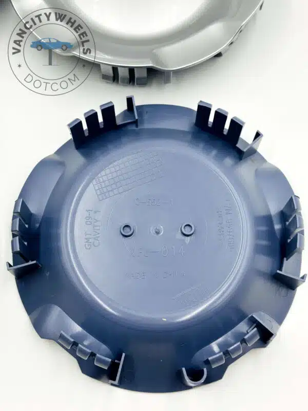 Set Of 4 Silver No Logo Alloy Wheel Center Caps 181mm, Silver Center Hub Caps For Chevrolet Cars 181mm - Image 3