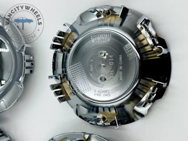 Set Of 4 Chrome/gold Chevrolet Alloy Wheel Center Caps 181mm, Chrome/chrome Center Hub Caps For Chevrolet Cars 181mm - Image 3