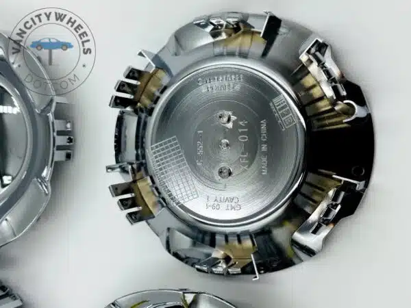 Set Of 4 Chrome/gold Chevrolet Alloy Wheel Center Caps 181mm, Chrome/chrome Center Hub Caps For Chevrolet Cars 181mm - Image 3