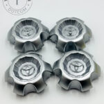 Set Of 4 Silver/chrome Toyota 4runner 2003-2009 Wheel Center Hub Caps, Silver Center Hub Caps For Toyota Cars