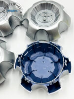 Set Of 4 Silver/chrome Toyota 4runner 2003-2009 Wheel Center Hub Caps, Silver Center Hub Caps For Toyota Cars - Image 3