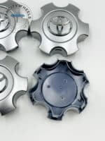 Set Of 4 Silver/chrome Toyota Tundra 2003-2007 Wheel Center Hub Caps, Silver Center Hub Caps For Toyota Cars - Image 3