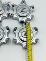 Set Of 4 Silver/chrome Lexus Gx460 2014-2019 Wheel Center Hub Caps, Silver Center Hub Caps For Lexus Cars - Image 3