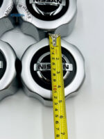 Nissan Patrol Wheel Center Caps - Set of 4 Silver 130mm - Image 4