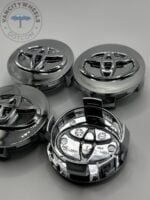 Toyota 62mm Silver Wheel Caps - 4pc Hubcap Set (2005-2016) - Image 4