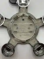 4 Pcs 135mm for AUDI BLACK 8R0601165 Wheel Center Caps Logo Badge Hub Rim Caps - Image 2