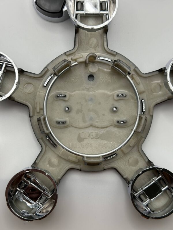 4 Pcs 135mm for AUDI BLACK 8R0601165 Wheel Center Caps Logo Badge Hub Rim Caps - Image 2