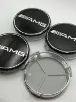 Mercedes AMG 75mm Wheel Center Caps