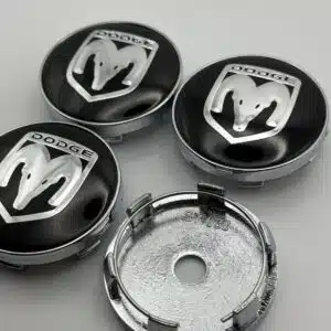 Dodge Chrome Wheel Center Caps