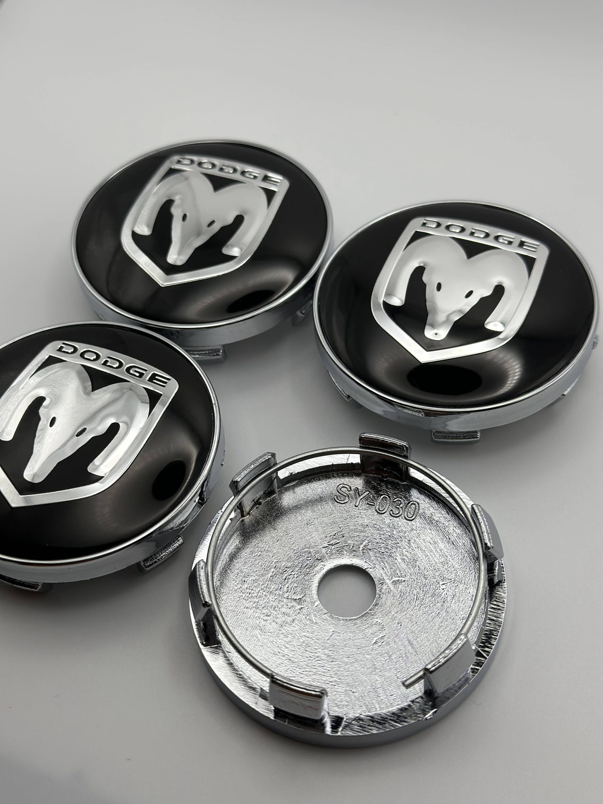 Dodge Chrome Wheel Center Caps
