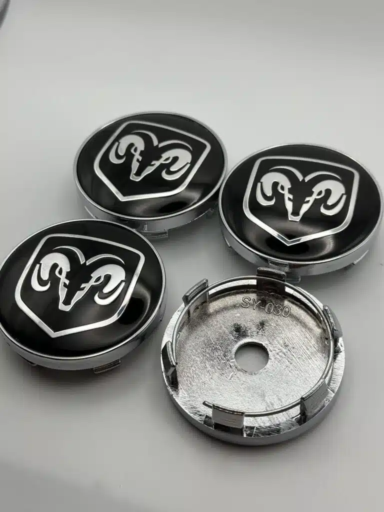 Dodge 60mm Wheel Center Caps