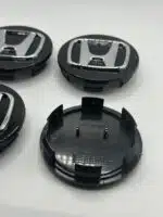 Honda 69mm Black Wheel Caps - 4pc Set #44732-S9A-A00 - Image 2