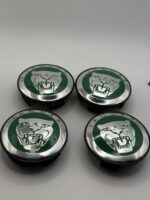 Jaguar Hub Center Caps - Set of 4 British Racing Green 59mm - Image 2
