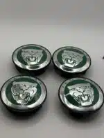 Jaguar Hub Center Caps - Set of 4 British Racing Green 59mm - Image 2