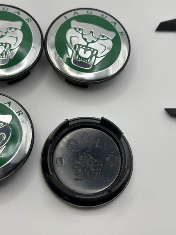 Jaguar Hub Center Caps - Set of 4 British Racing Green 59mm - Image 5