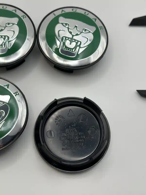 Jaguar Hub Center Caps - Set of 4 British Racing Green 59mm - Image 5