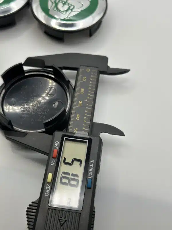 Jaguar Hub Center Caps - Set of 4 British Racing Green 59mm - Image 4