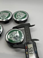 Jaguar Hub Center Caps - Set of 4 British Racing Green 59mm - Image 3