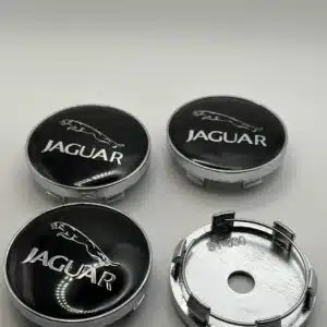Jaguar 60mm Wheel Center Caps