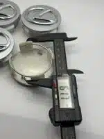 Lexus 62mm Silver Wheel Center Caps - 4pc Hubcap Set Made in Italy - Image 4