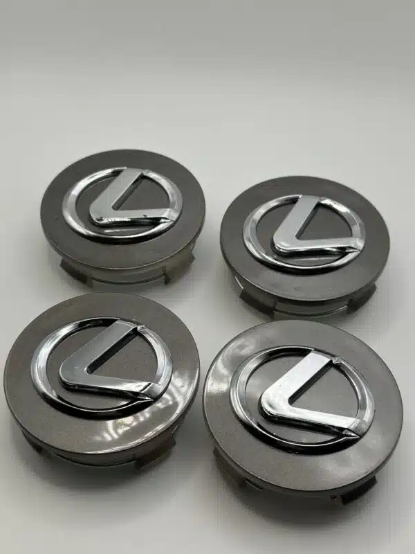 4x Wheel Center Hub Caps 62mm -2.44 inch Grey for Lexus alloy Wheels - Image 4
