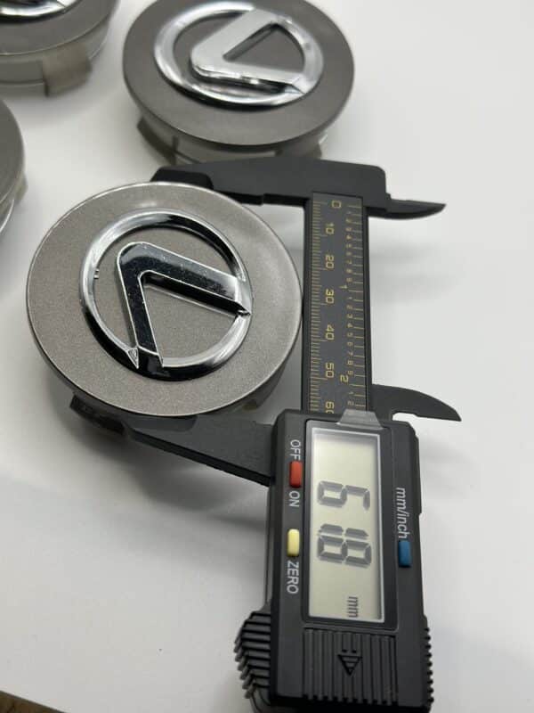 4x Wheel Center Hub Caps 62mm -2.44 inch Grey for Lexus alloy Wheels - Image 2