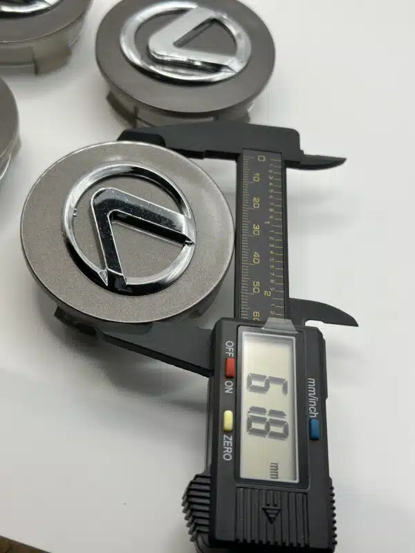 4x Wheel Center Hub Caps 62mm -2.44 inch Grey for Lexus alloy Wheels - Image 2