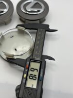 4x Wheel Center Hub Caps 62mm -2.44 inch Grey for Lexus alloy Wheels - Image 3