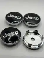 Jeep Black Wheel Center Caps