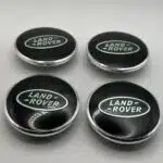 Land Rover 63mm Green Logo Wheel Caps