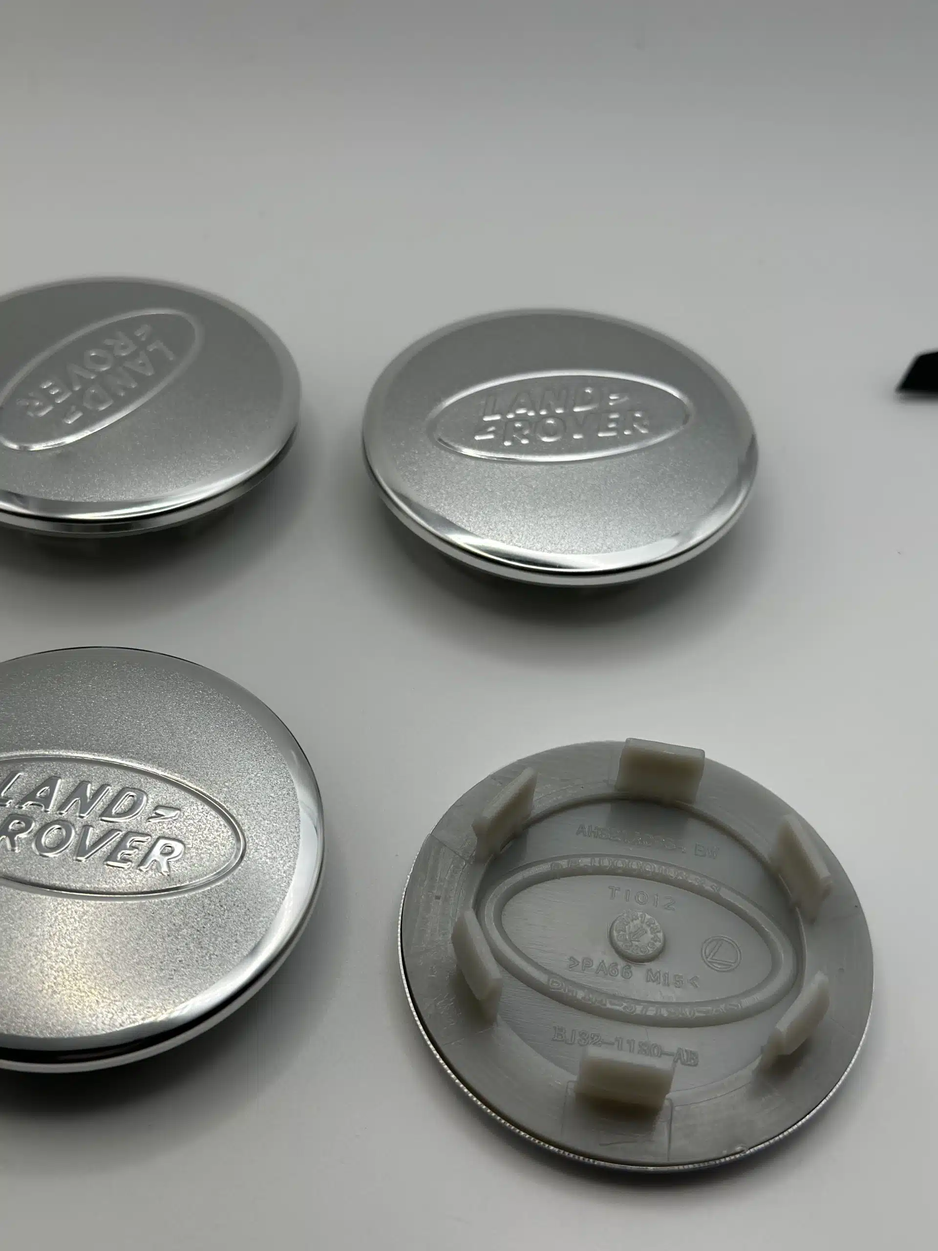 Land Rover 63mm Chrome Wheel Center Caps