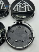 Mercedes Maybach-S Class Wheel Center Caps – Takeoff (Set of 4) – Black - Image 3
