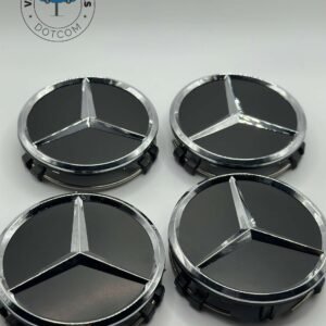 Mercedes Benz Matte Black Wheel Caps