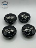 MINI Cooper 55mm Wheel Center Caps - 4pc Set #36131171069 - Image 3