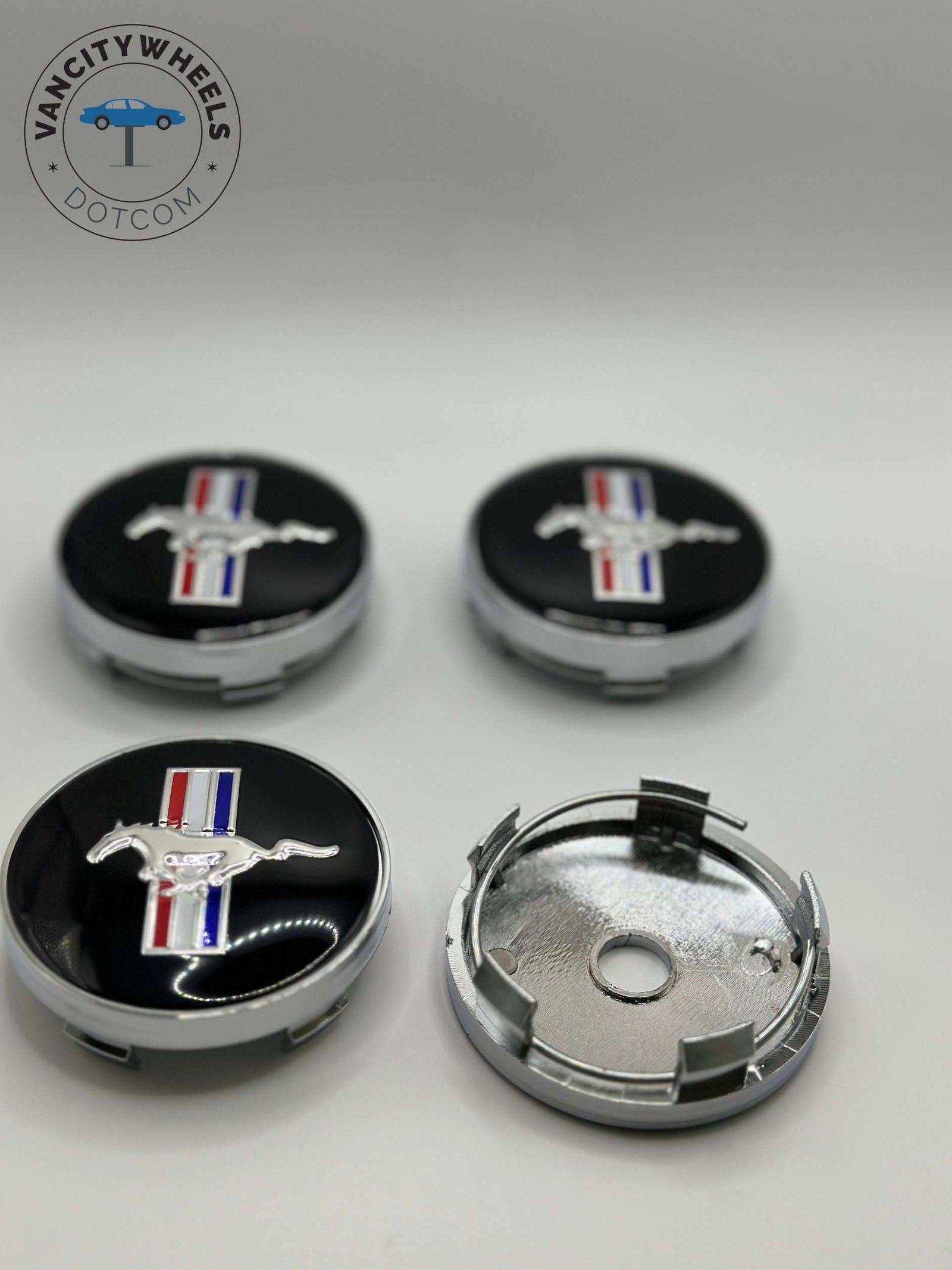 Ford Mustang Pony Center Caps