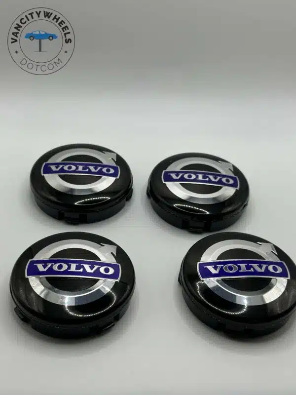 Volvo 64mm Wheel Center Caps - 4pc Set #3546923 (1992-2015) - Image 3