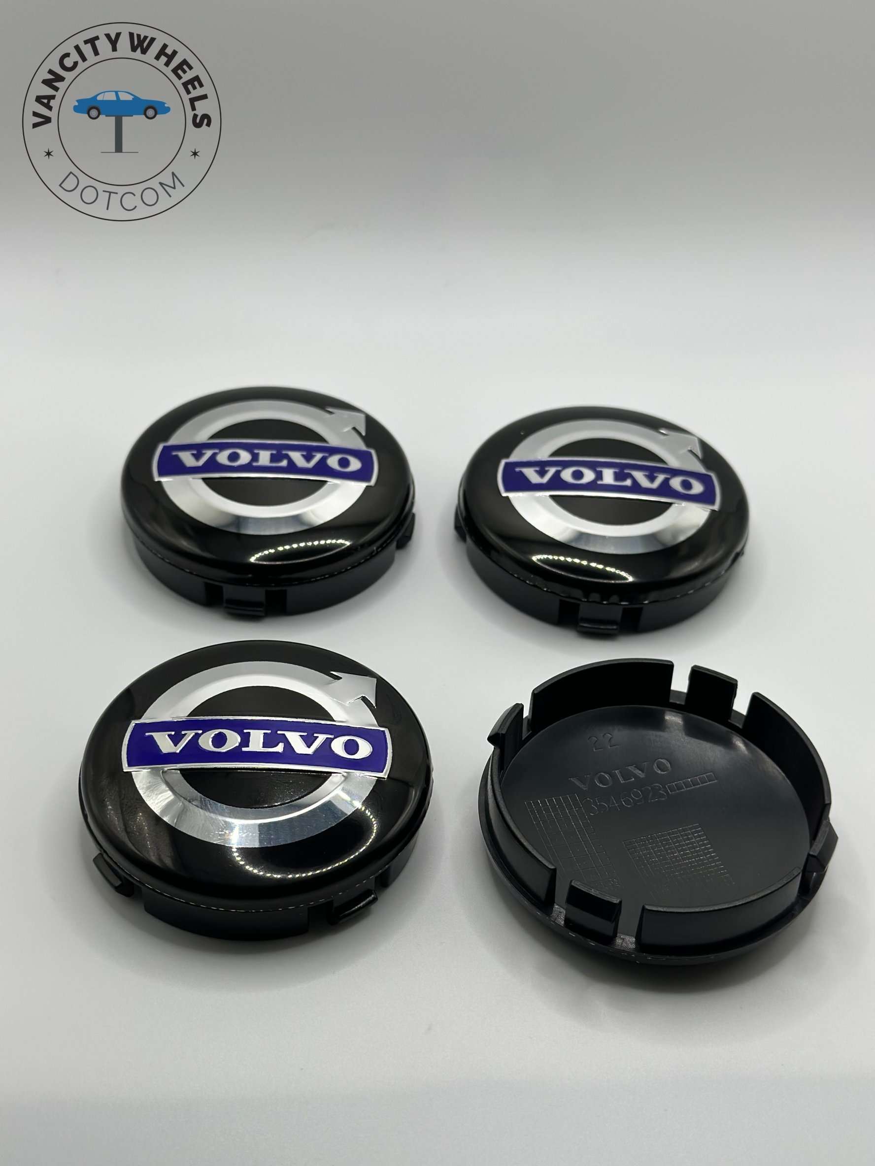 Volvo 64mm Wheel Center Caps