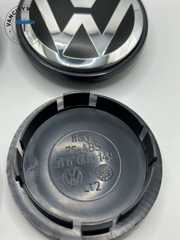 VW Touareg Wheel Center Caps 76mm - Set of 4 | 7L6601149 - Image 4