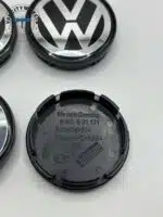 VW 56mm Wheel Center Caps 1J0601171 - Volkswagen Logo Hub Caps (Set of 4) - Image 3