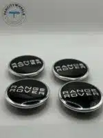 Land Rover 63mm Black Center Caps - 4pc Set for Range Rover & Discovery - Image 5