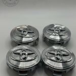 Toyota 62mm Silver Wheel Center Caps