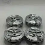 Toyota 62mm Silver Wheel Center Caps