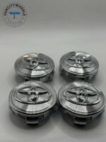 Toyota 62mm Silver Wheel Center Caps