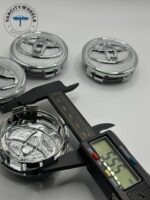 Toyota 57mm Wheel Center Caps 42603-52110 for Prius, Corolla, Yaris - Set of 4 - Image 3