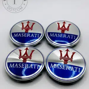Maserati Wheel Center Caps 60mm