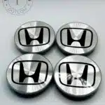 Honda 69mm Chrome Wheel Center Caps